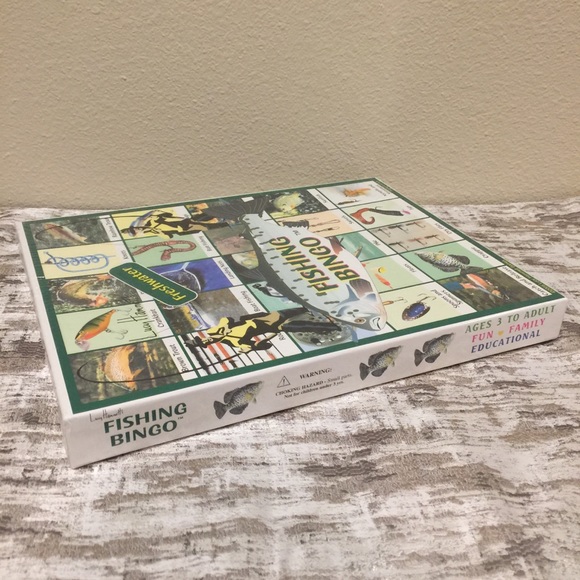 Lucy Hammett Fishing Bingo Game - Picture 3 of 6